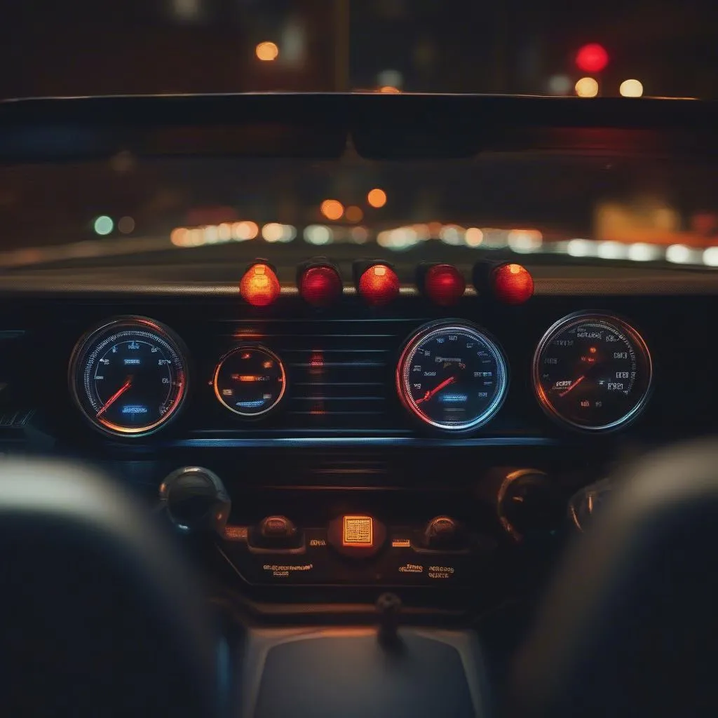 car dashboard warning lights