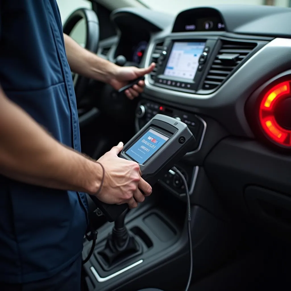 Automotive diagnostic equipment for car repair