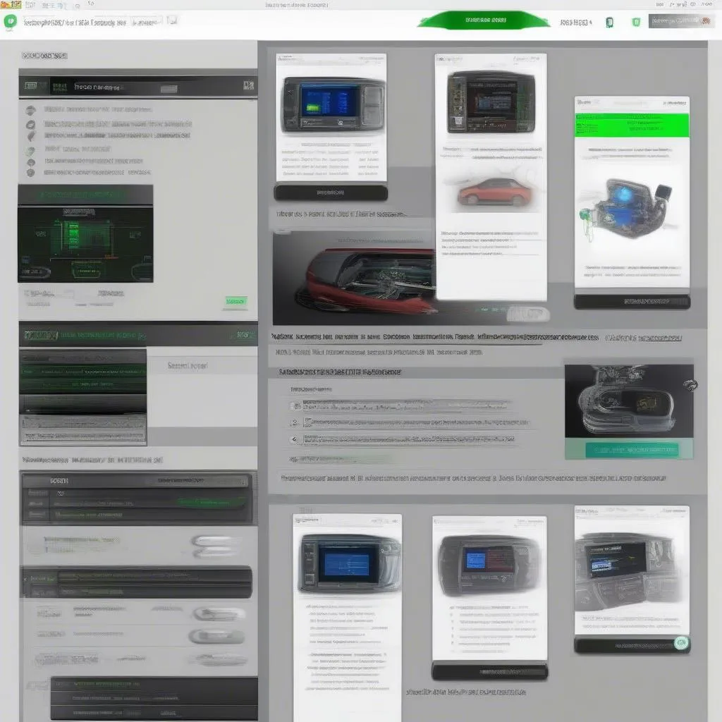 Car diagnostic software for identifying electronic issues