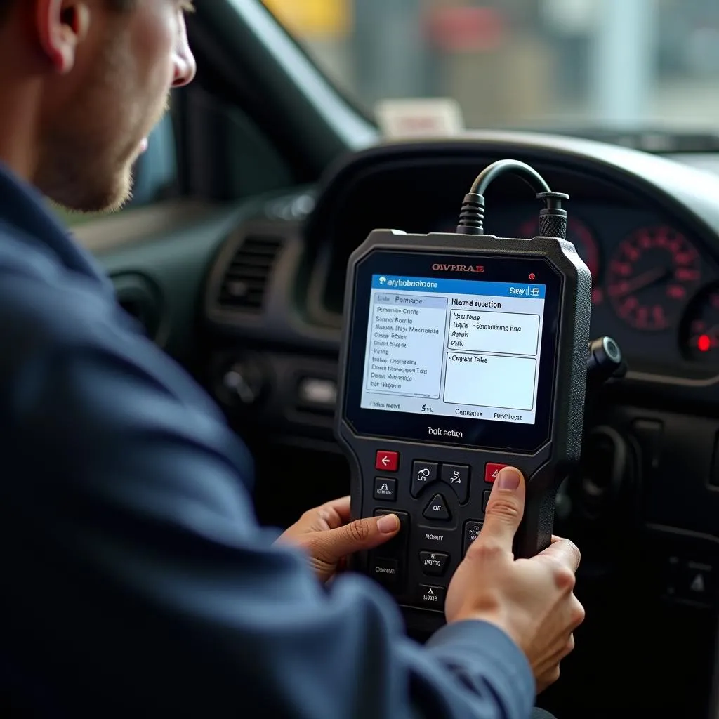 Using a Car Diagnostic Tool