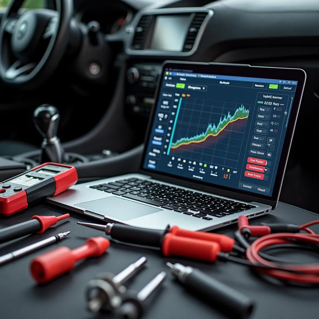 Car diagnostic tools for troubleshooting audio systems