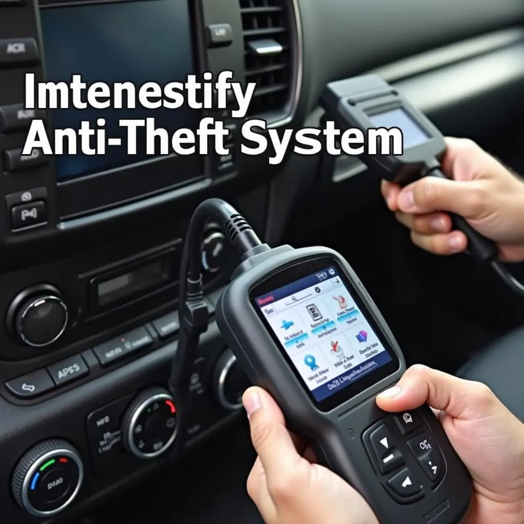 Car Diagnostic Tools for Anti-theft System