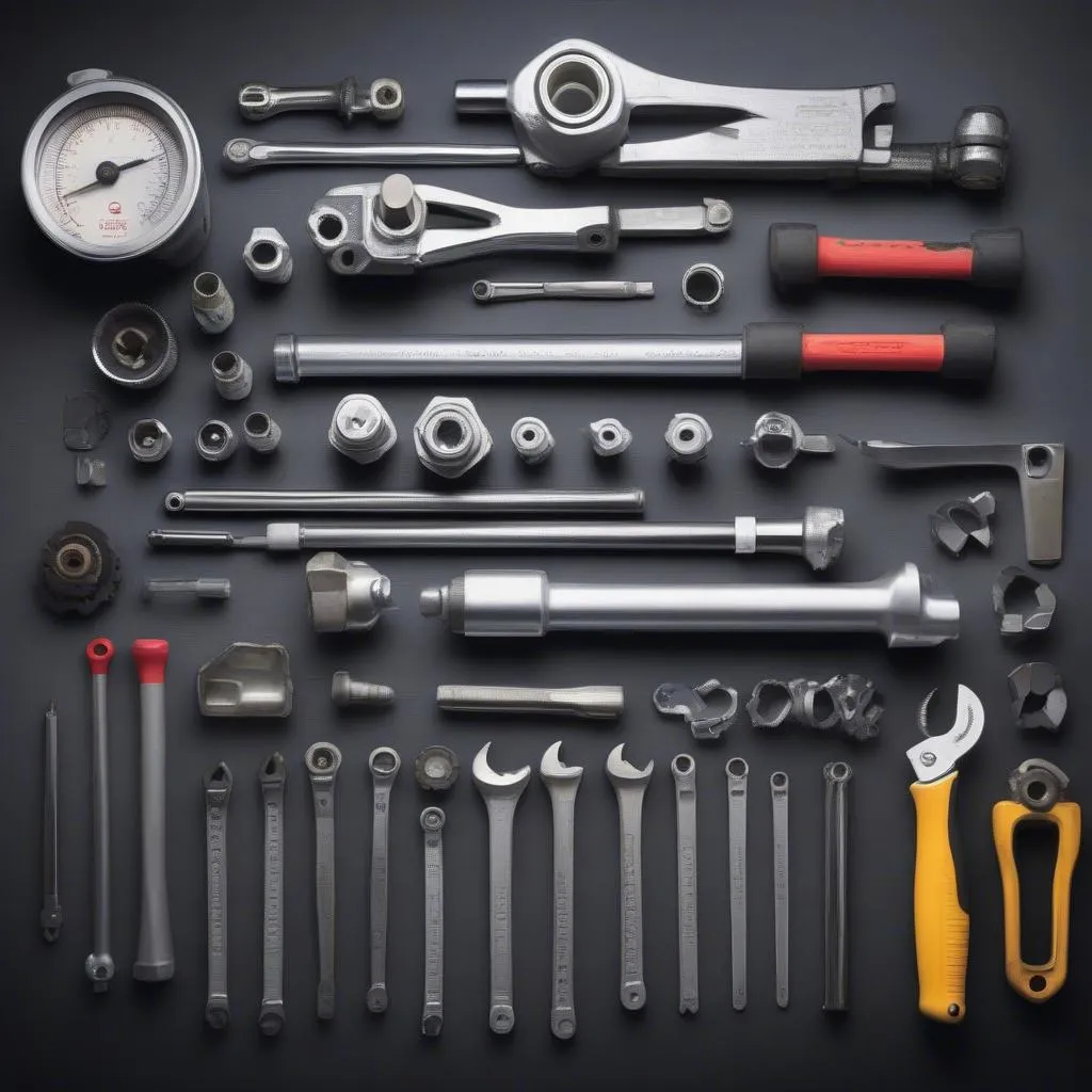 Car Engine Repair Tools