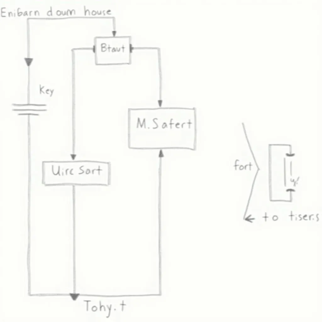 Car Immobilizer System Diagram