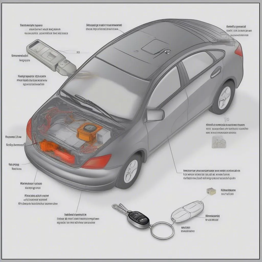 Car Immobilizer System Components