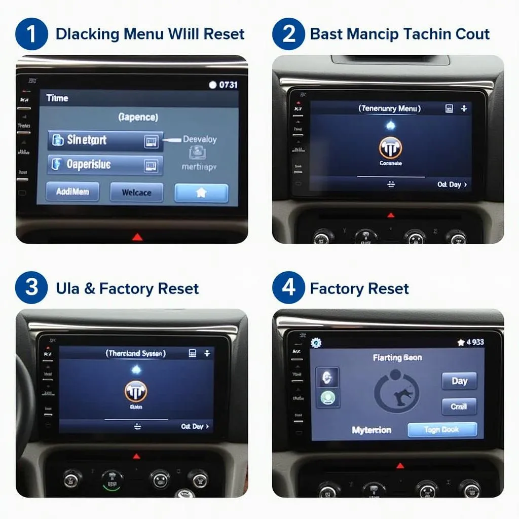 Resetting Car Infotainment System