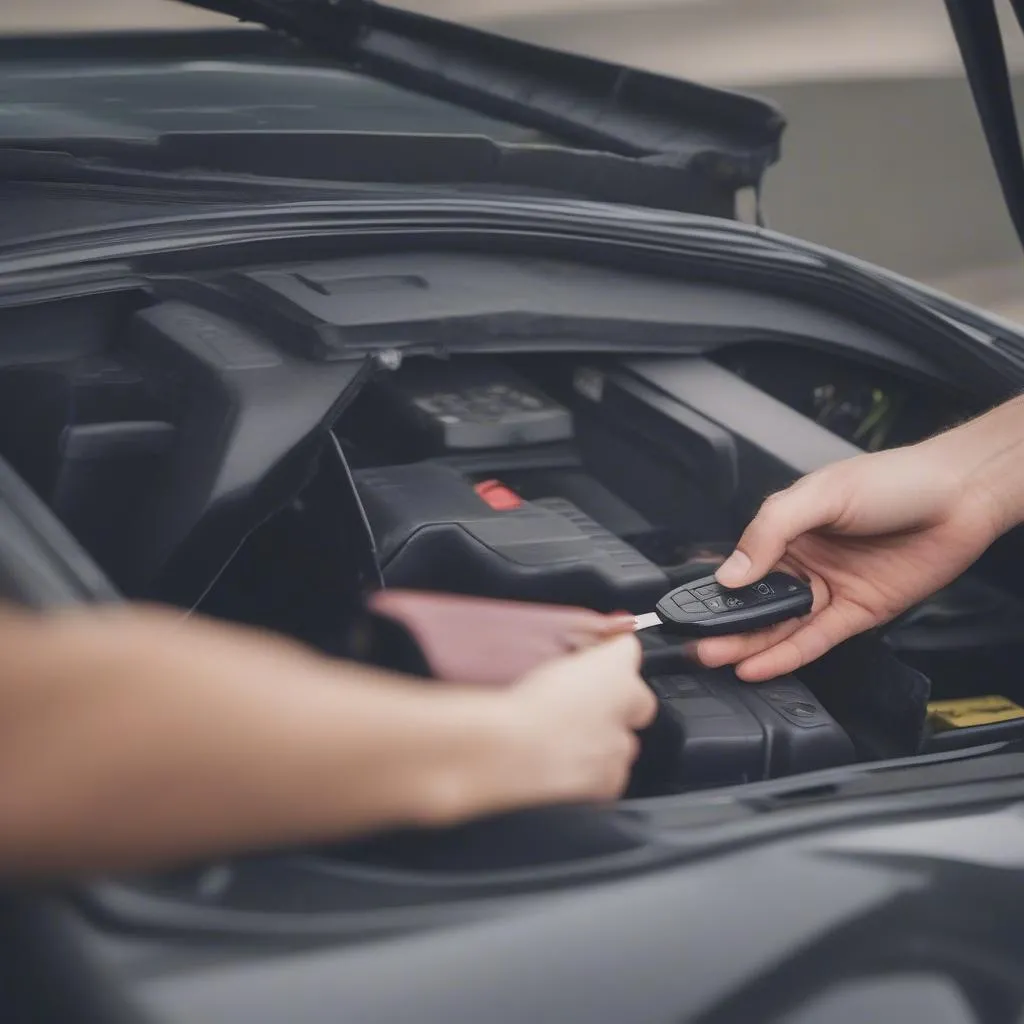 Replacing Car Key Fob Battery