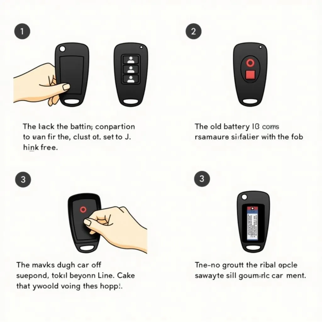 Car Key Fob Battery Replacement