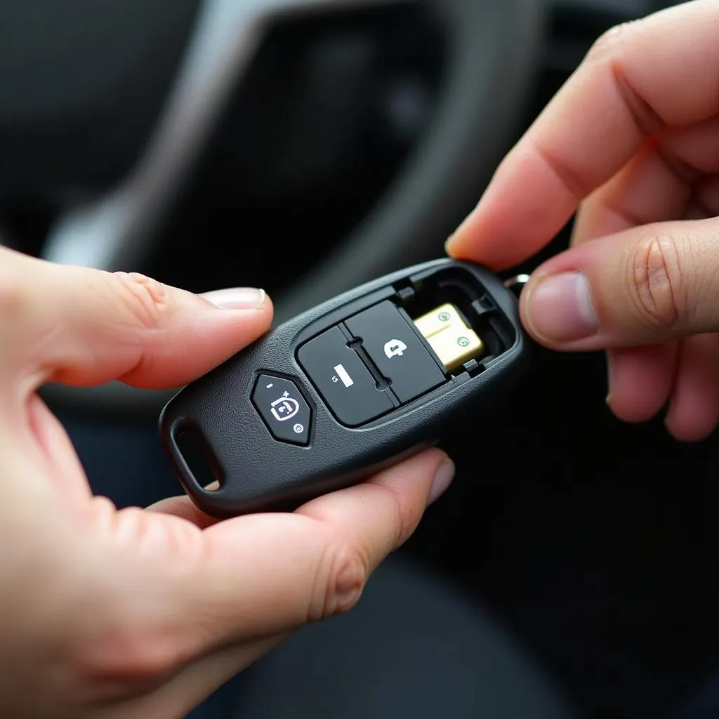 Replacing Car Key Fob Battery