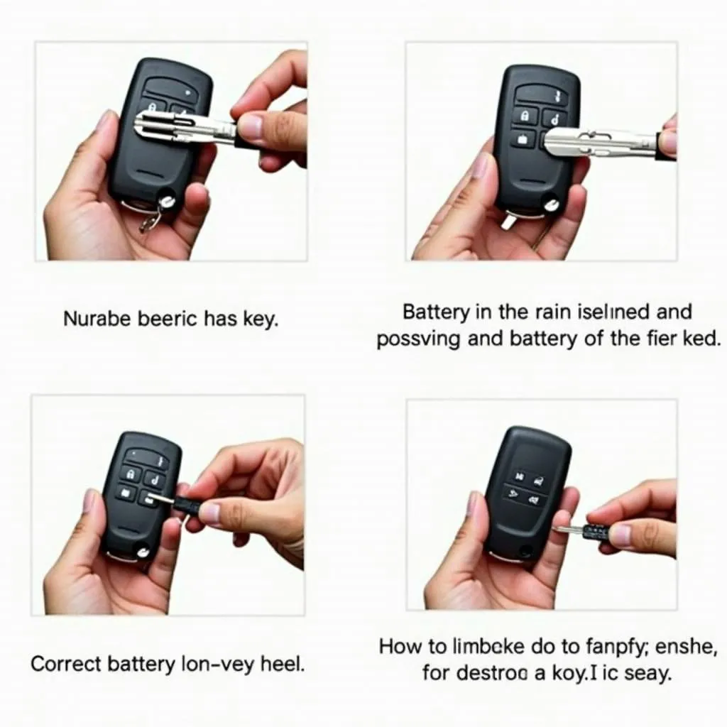 Car Key Fob Battery Replacement