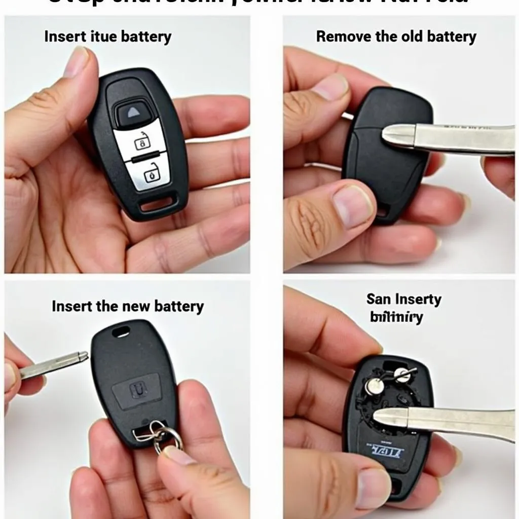 Replacing Car Key Fob Battery