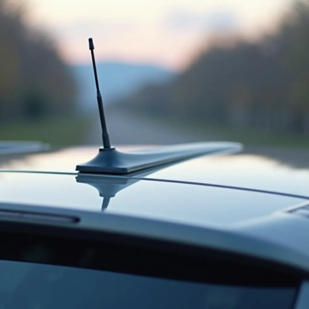 Car radio antenna