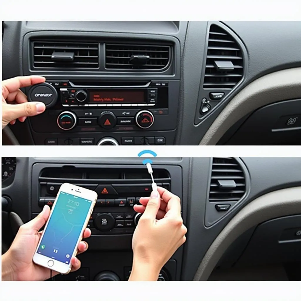 Installing a Bluetooth adapter to a car radio