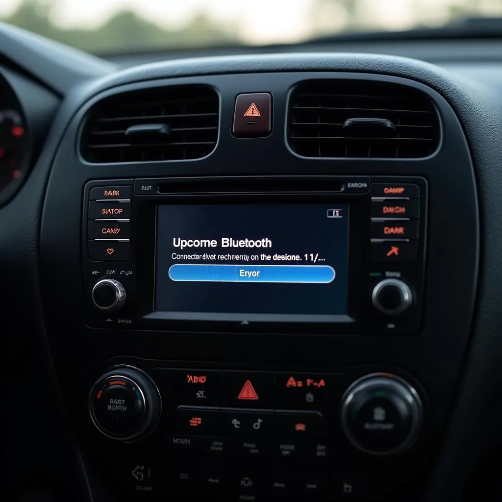 Car Radio Bluetooth Diagnosis