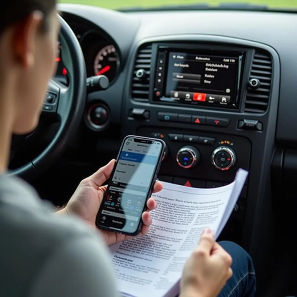 Troubleshooting car radio Bluetooth connectivity