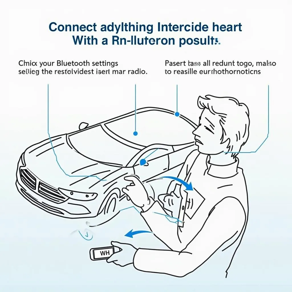 Troubleshooting Bluetooth connectivity issues in a car radio