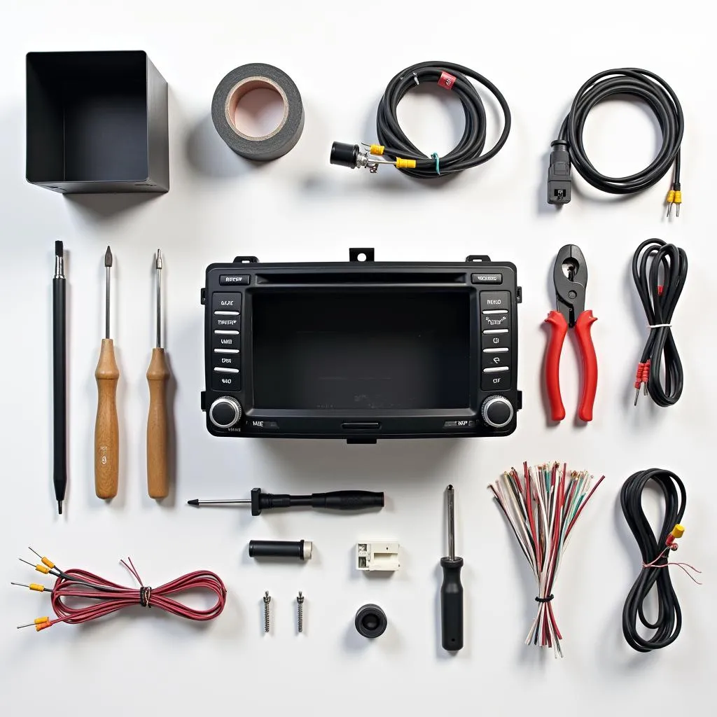 Car radio installation tools