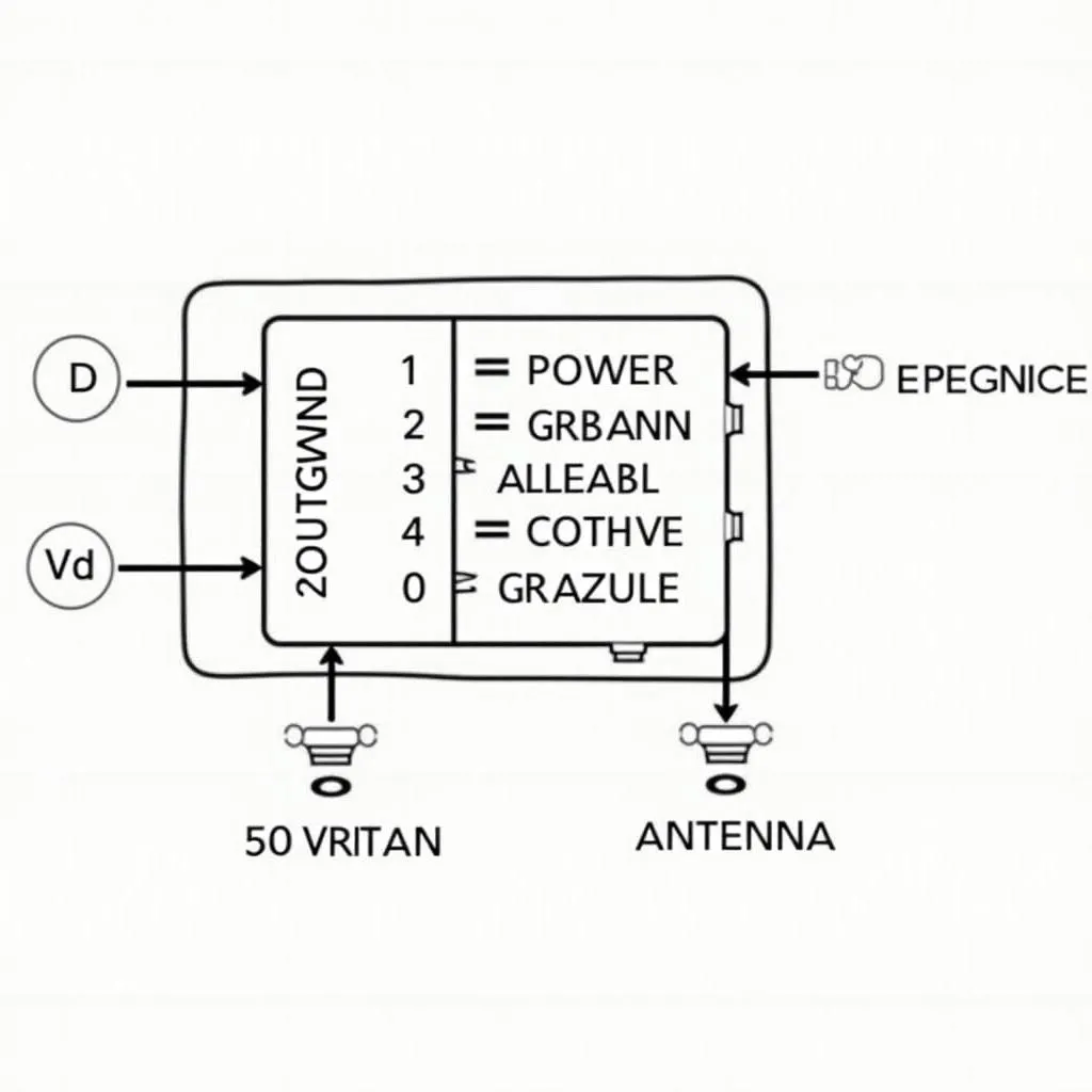 Car radio ISO plug wiring diagram