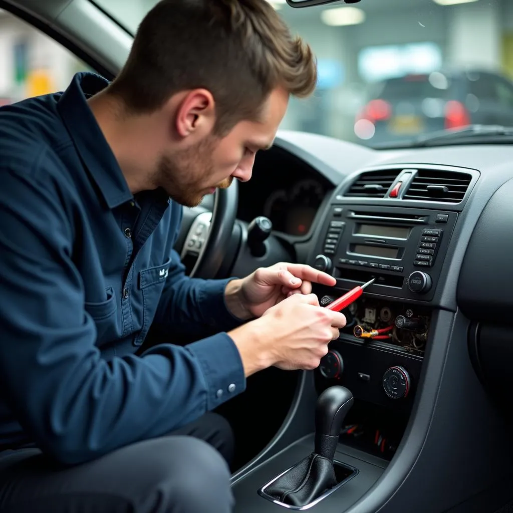 Car Radio Repair Technician