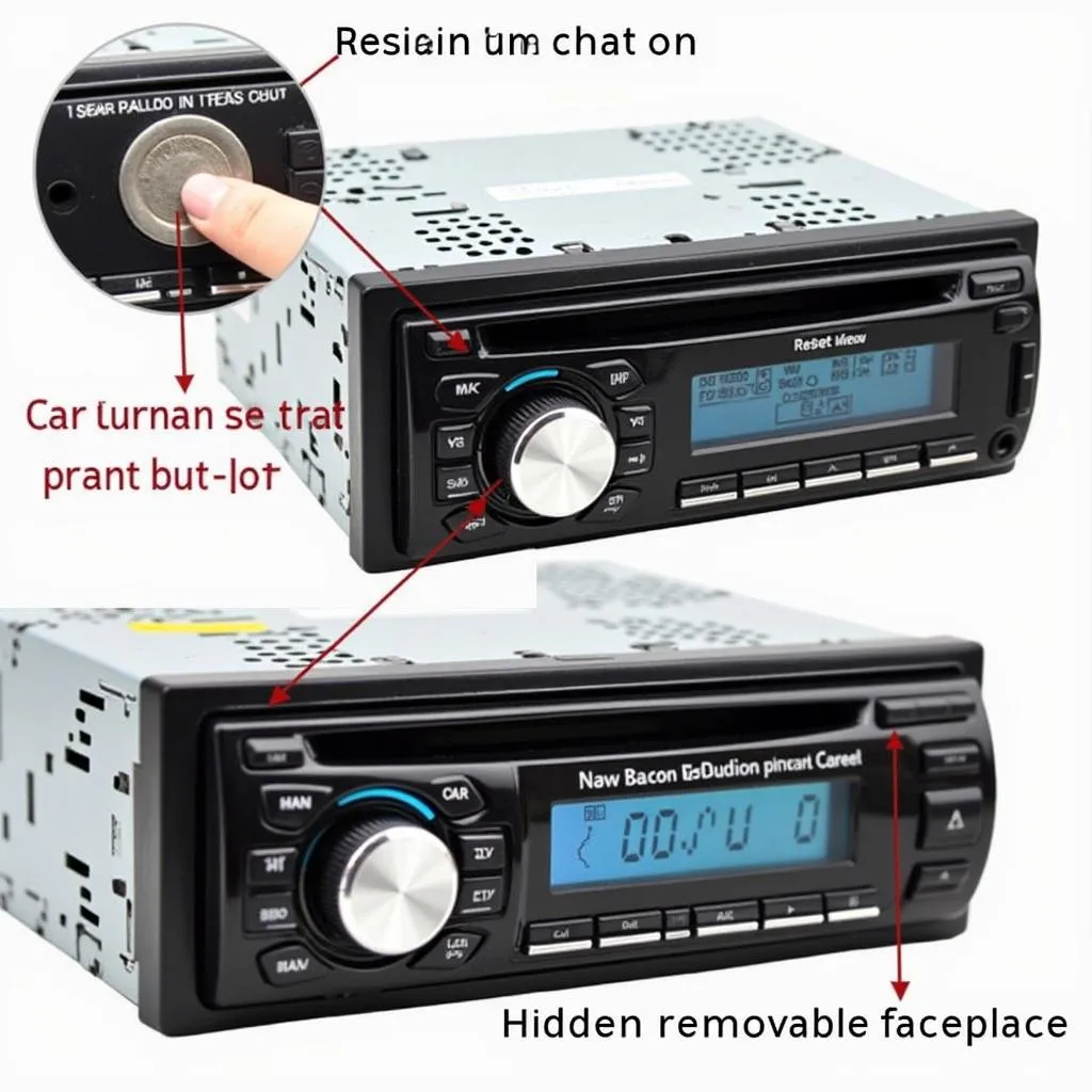 Locating the Car Radio Reset Button