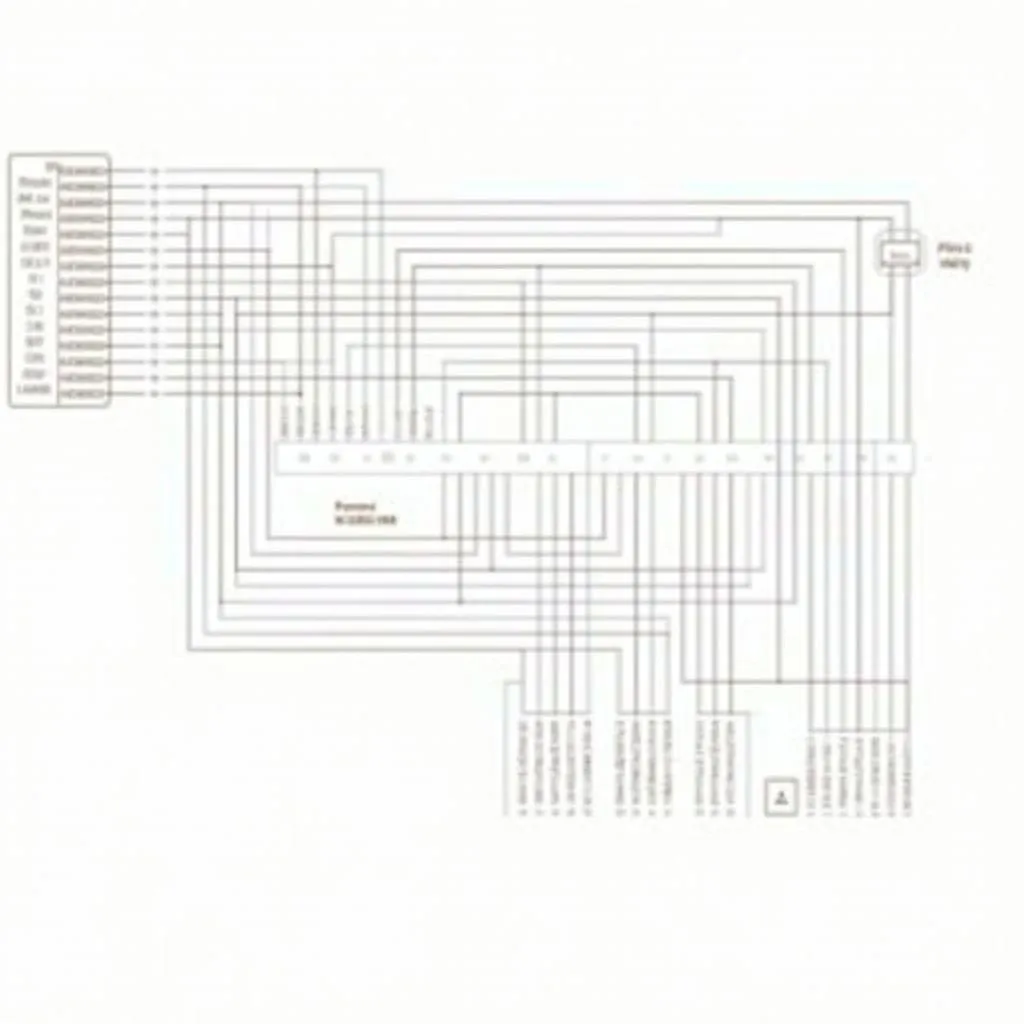 Car radio wiring diagram