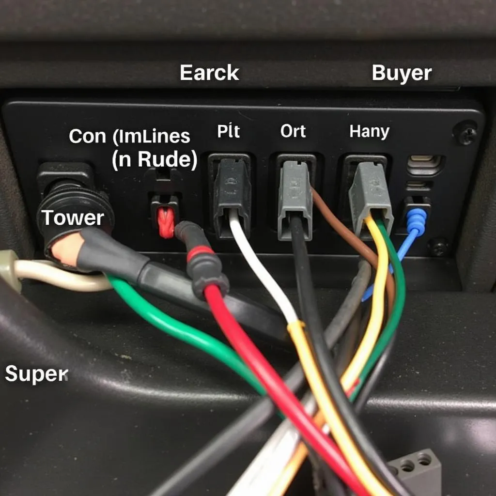 Car Radio Wiring Harness