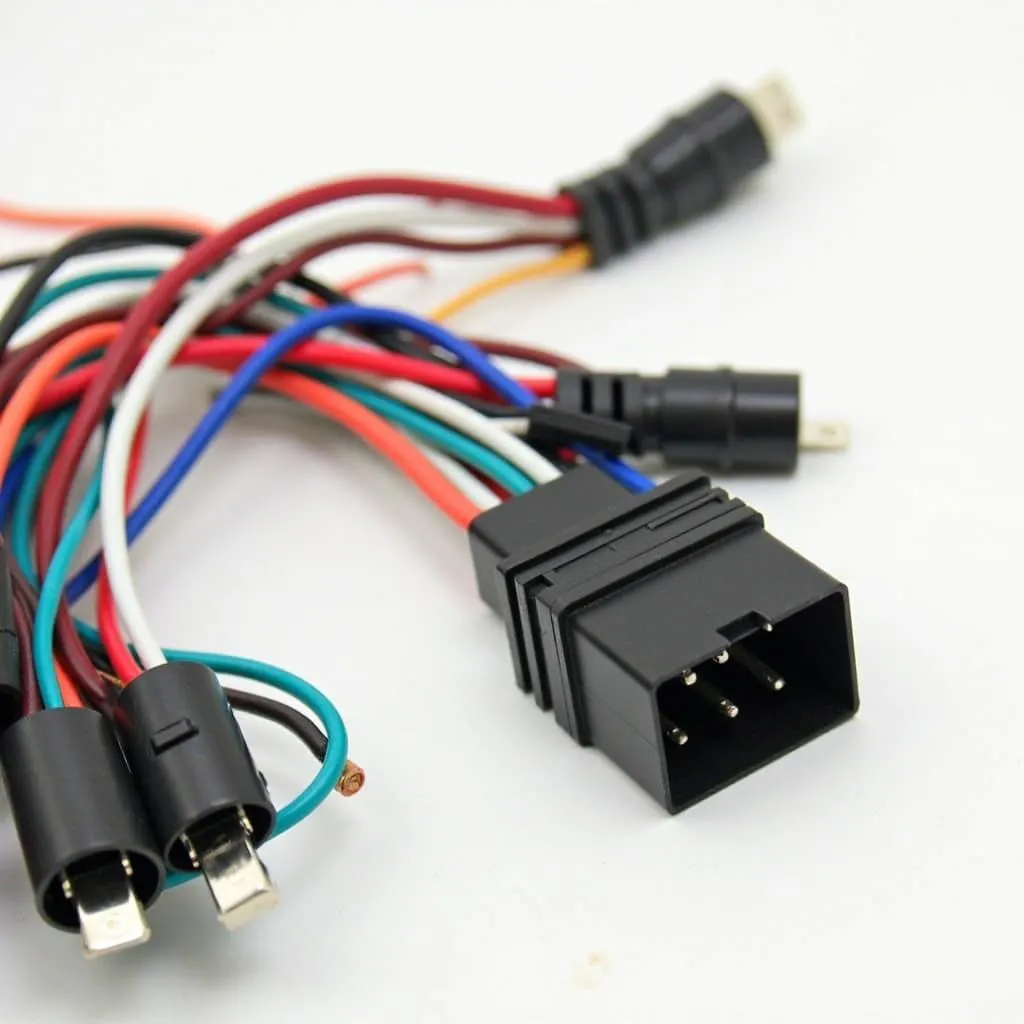 Car radio wiring harness