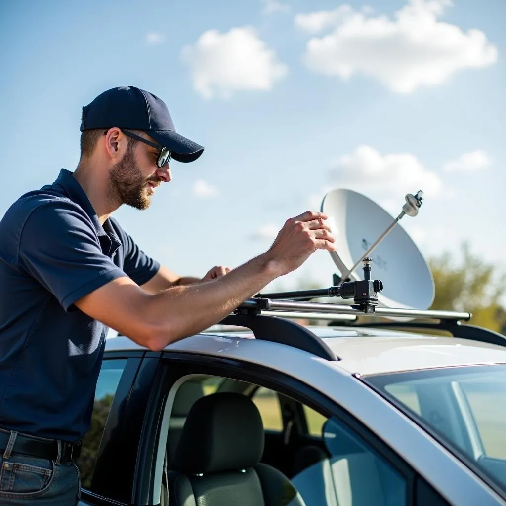 Installing a Car Satellite Radio Antenna