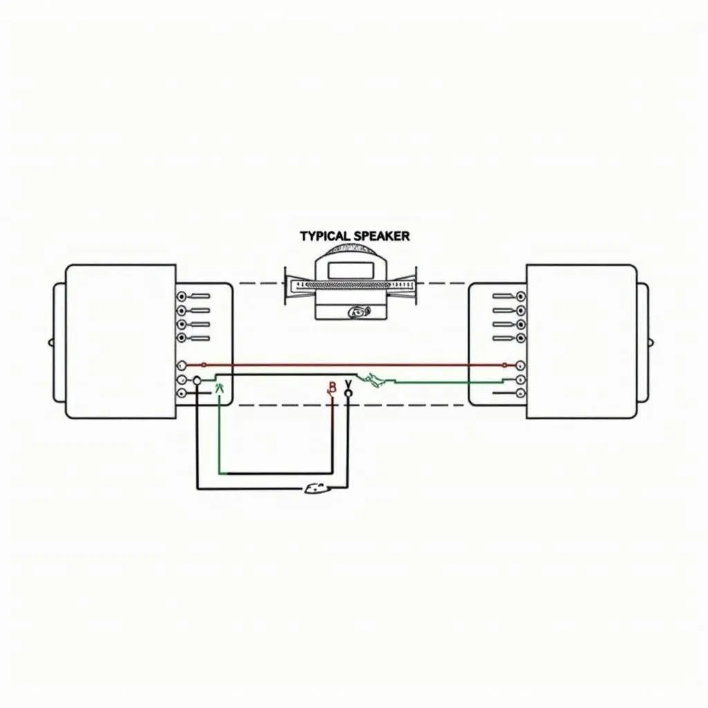 Car speaker wiring diagram