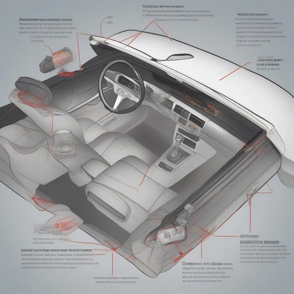 Car SRS System Components