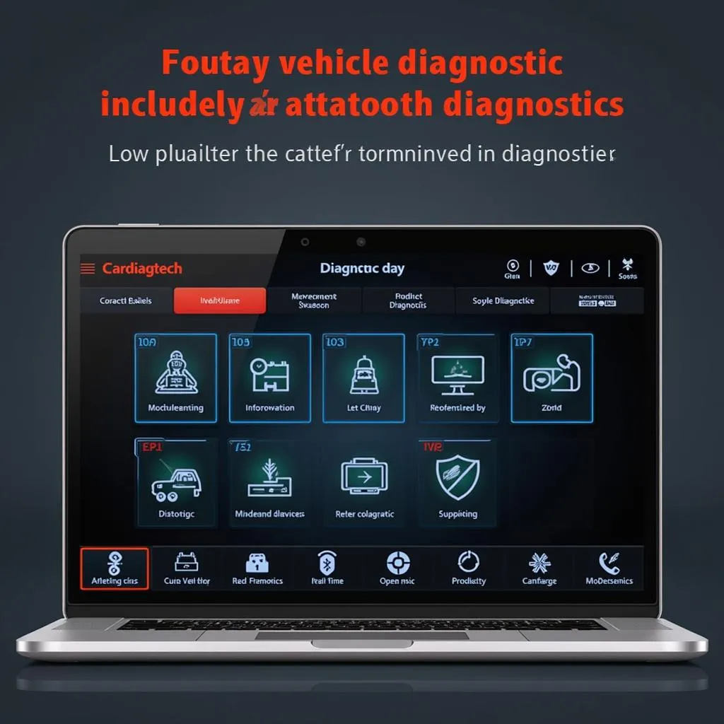 Cardiagtech Diagnostic Software Interface