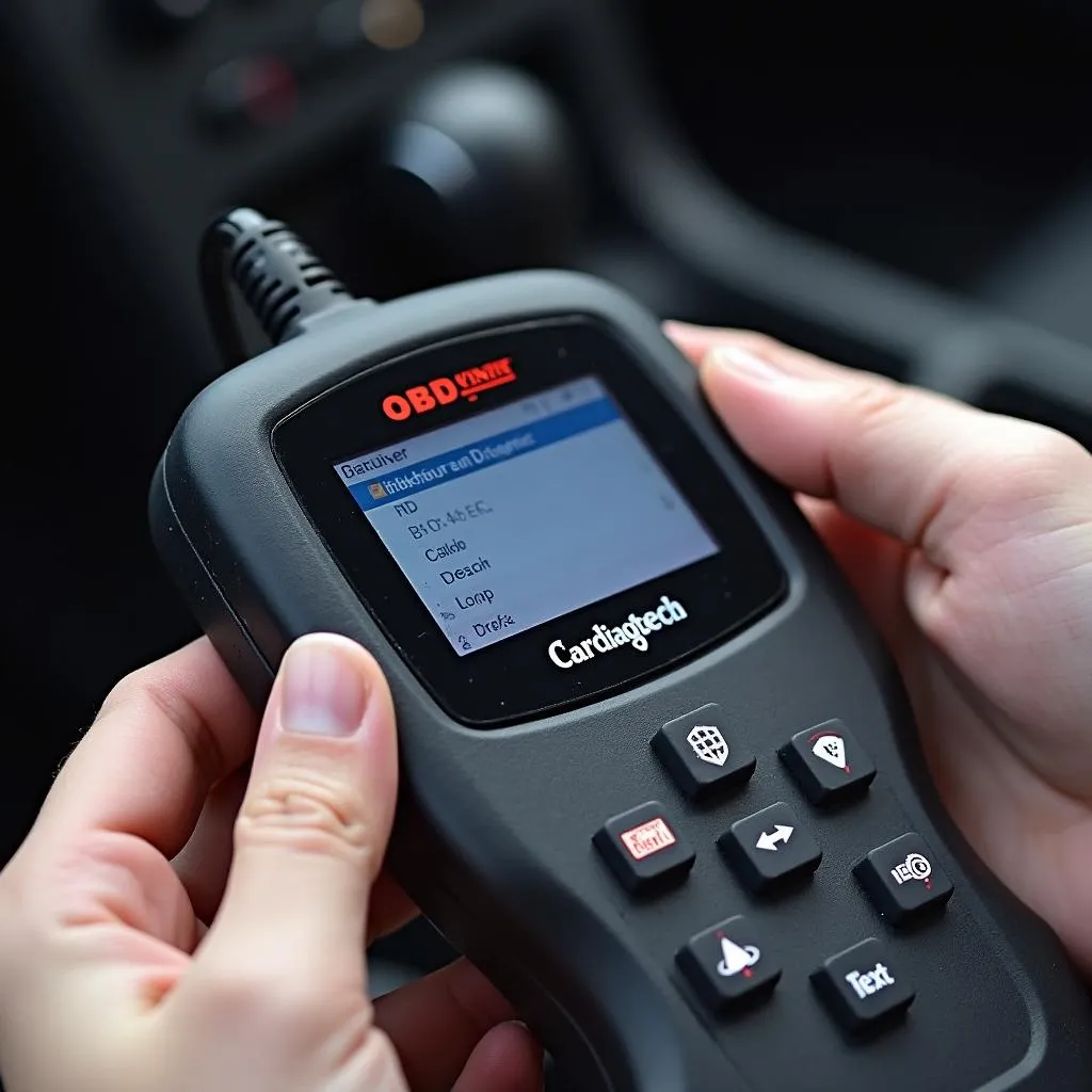 Cardiagtech OBD2 scanner for car diagnostics