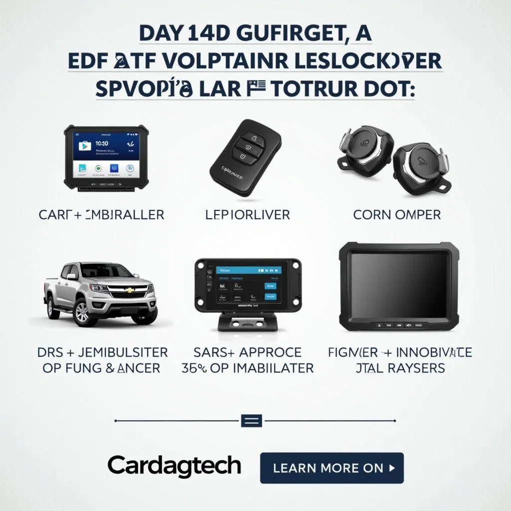 Cardiagtech Security Products for Vehicles