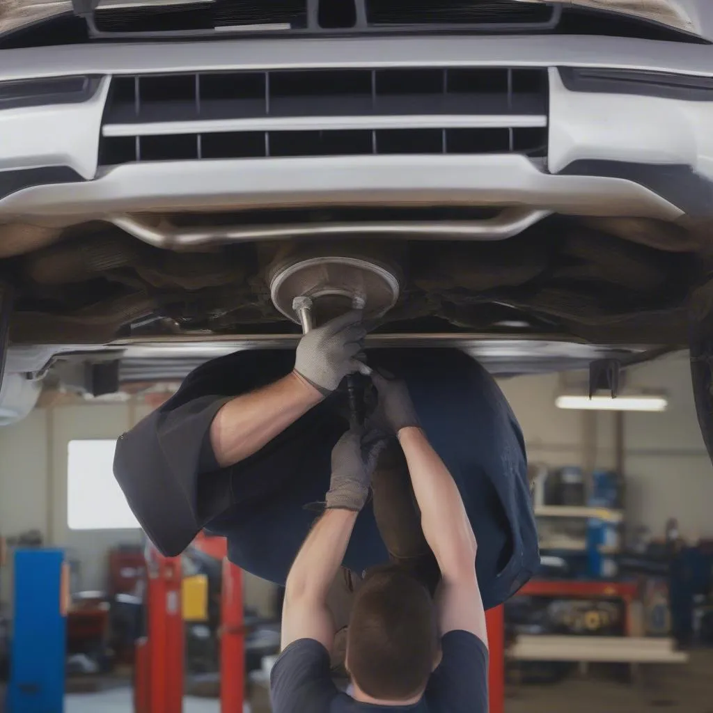 Replacing a Catalytic Converter on a Mercedes