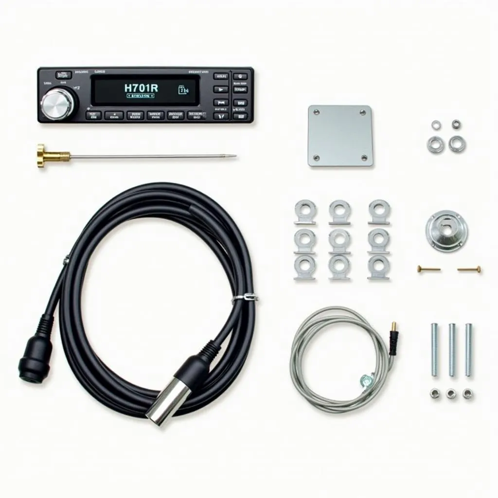 CB radio installation kit