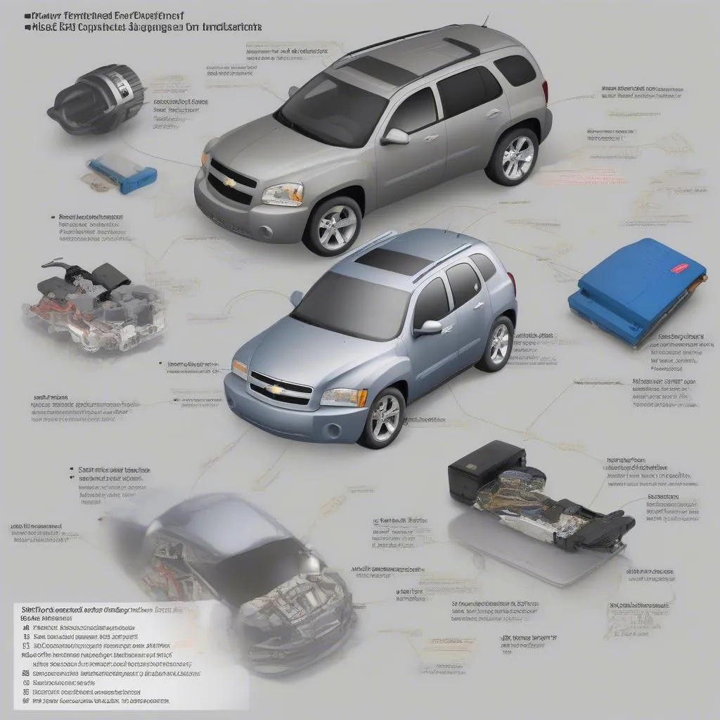 Chevy HHR Anti-theft System Components