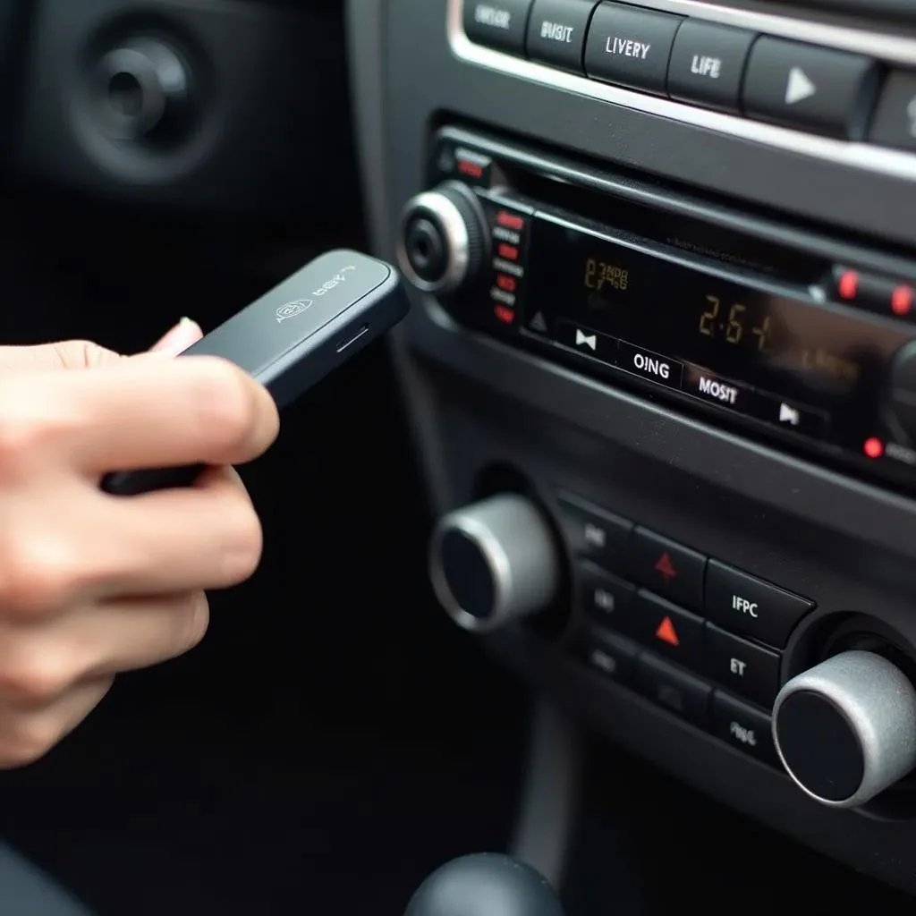 Connecting Bluetooth Adapter to Car Radio