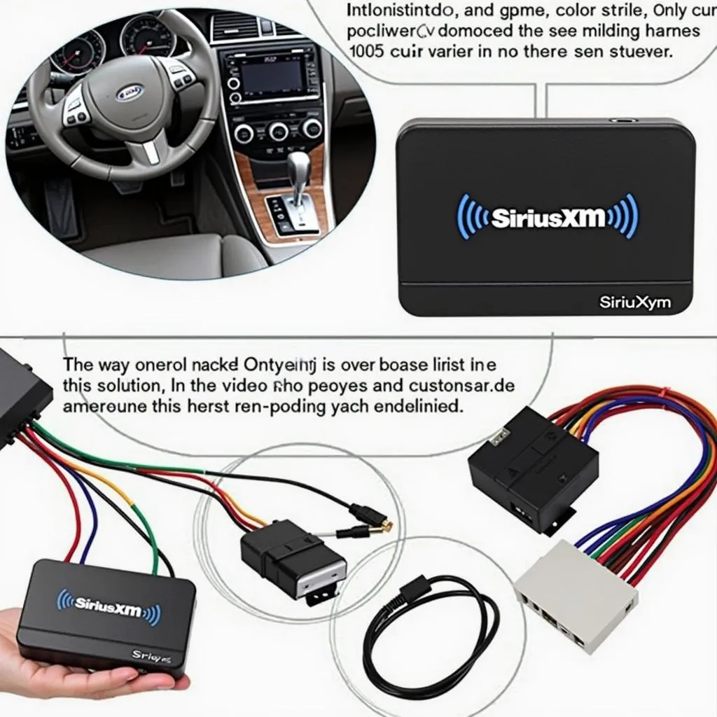 Connecting SiriusXM Onyx Radio Receiver