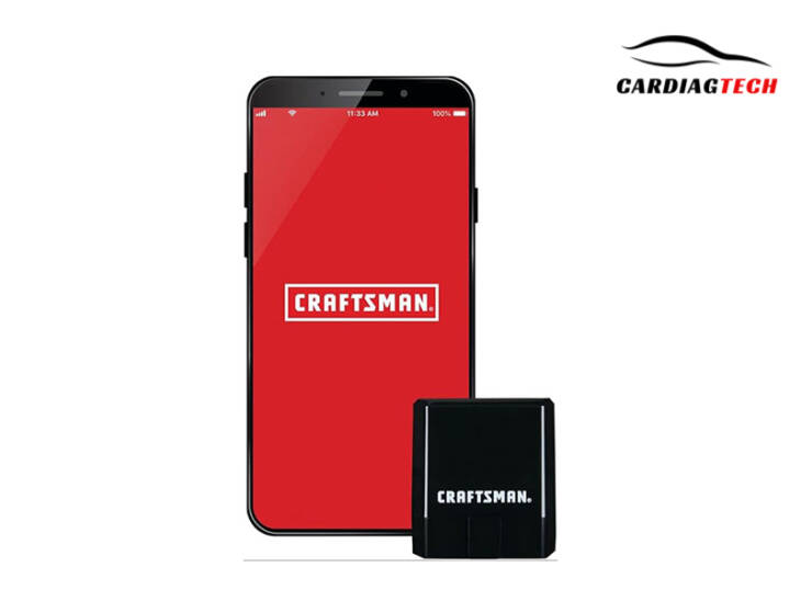 CRAFTSMAN OBD2 Scanner Diagnostic Tool - Wireless Bluetooth Car Scanner for Smartphone Connectivity