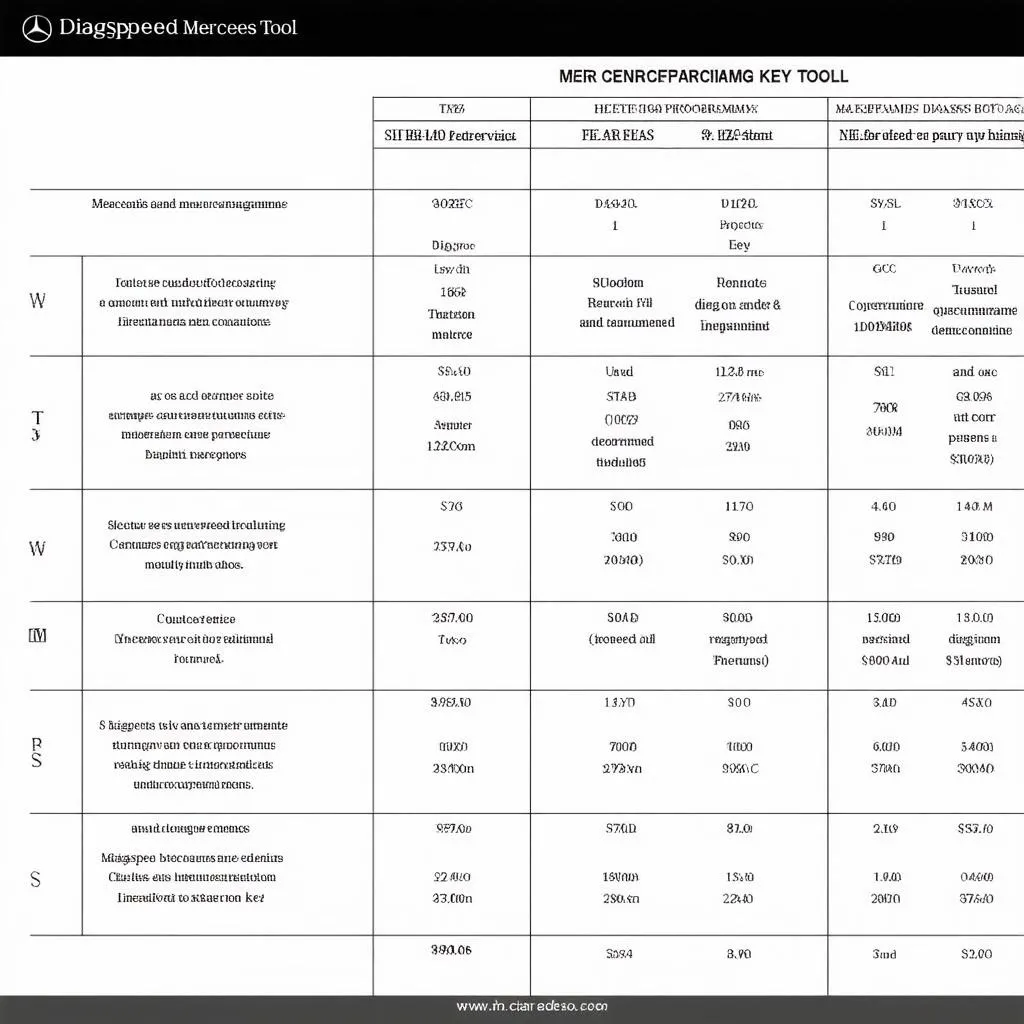 Diagspeed Mercedes Key Tool Comparison