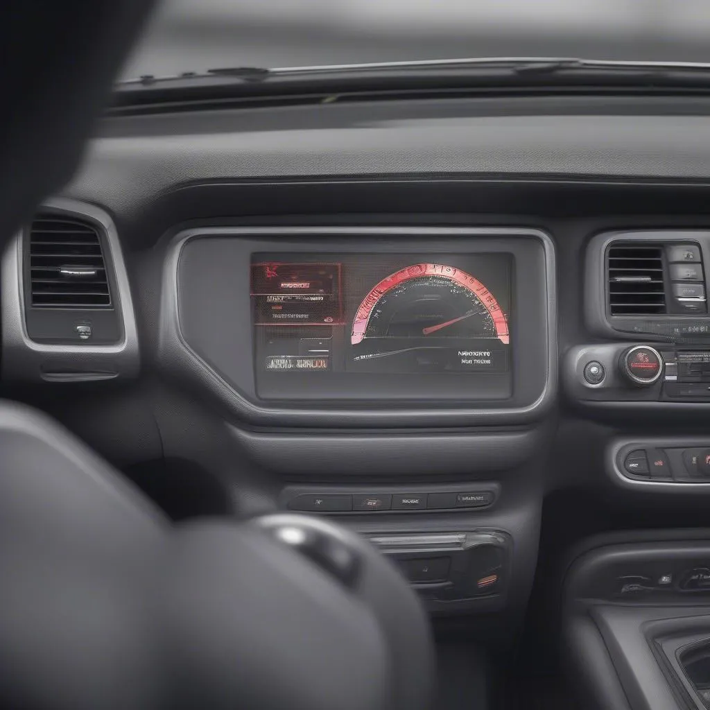 Dodge Car Dashboard