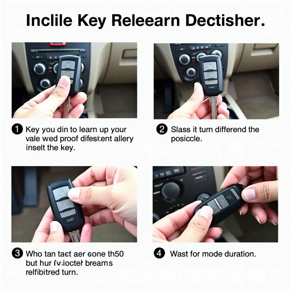 Performing the key relearn procedure on a Ford Expedition