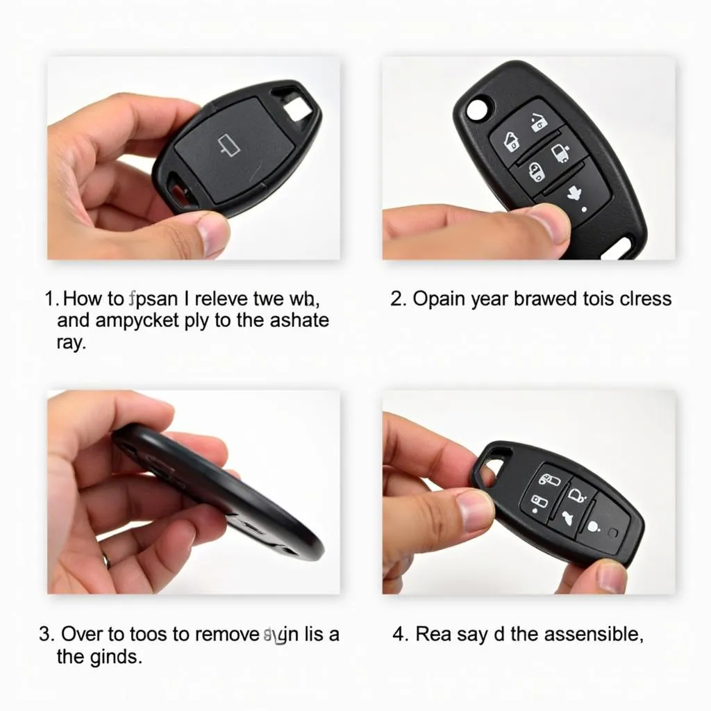 Replacing a Ford Explorer Key Fob Battery