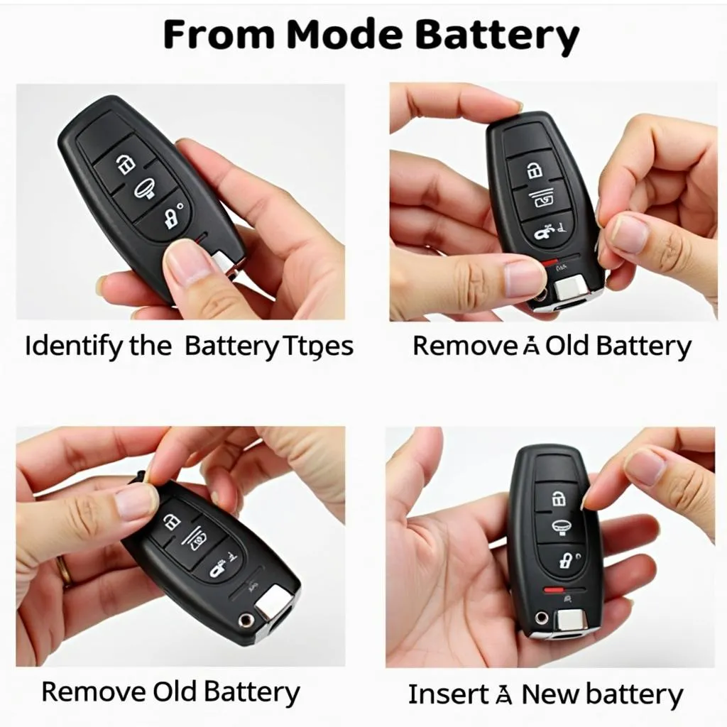 Replacing a Ford Key Fob Battery