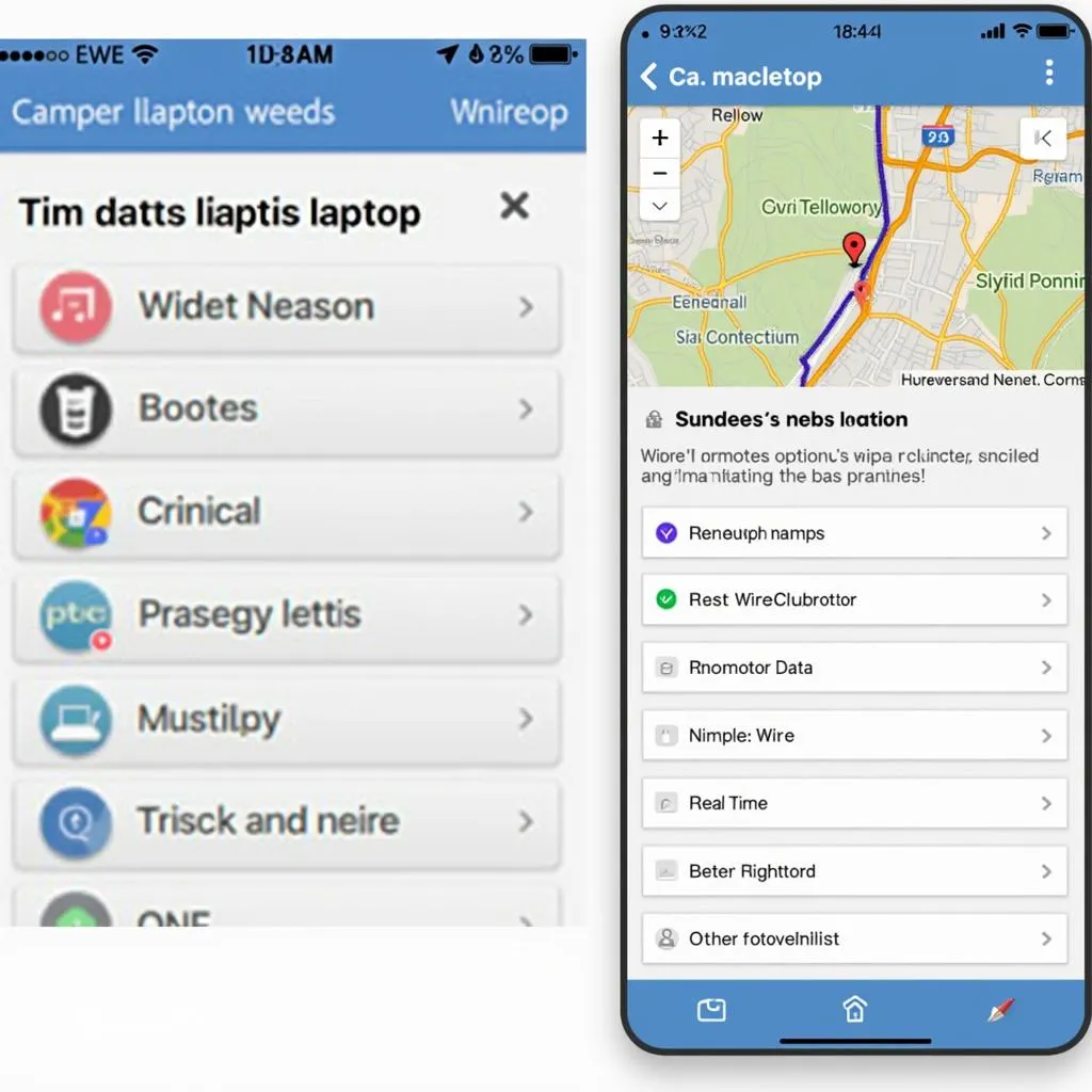 GPS Tracking App Dashboard