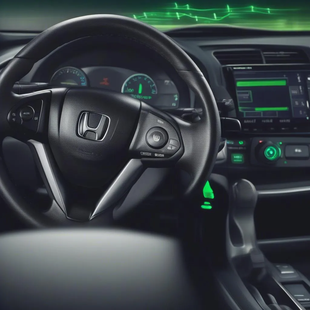 Honda Anti-theft System Warning Lights