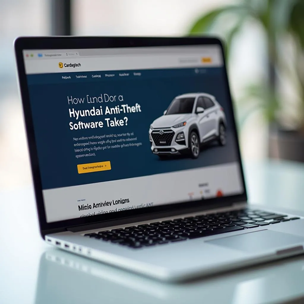 Hyundai Anti-Theft Software Update