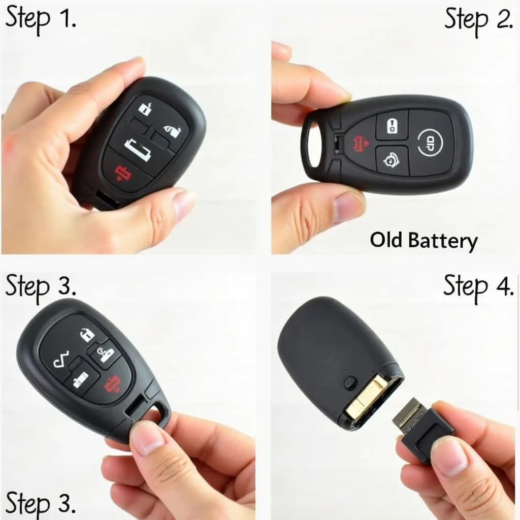 Replacing Hyundai key fob battery