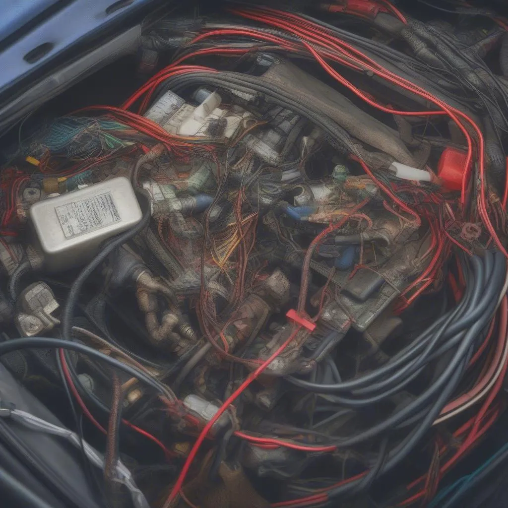 Identifying Anti-Theft Wires in a Car