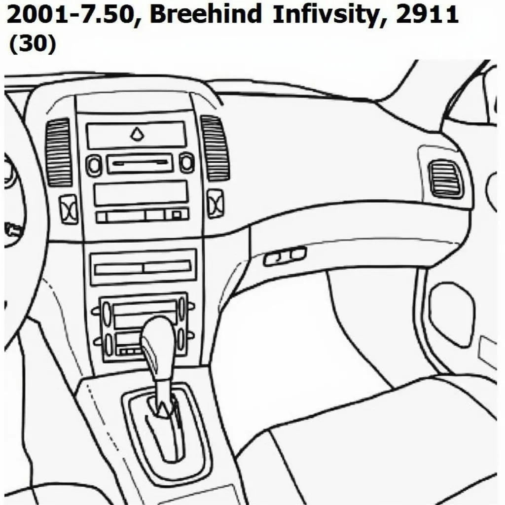 Infiniti I30 anti-theft control module location